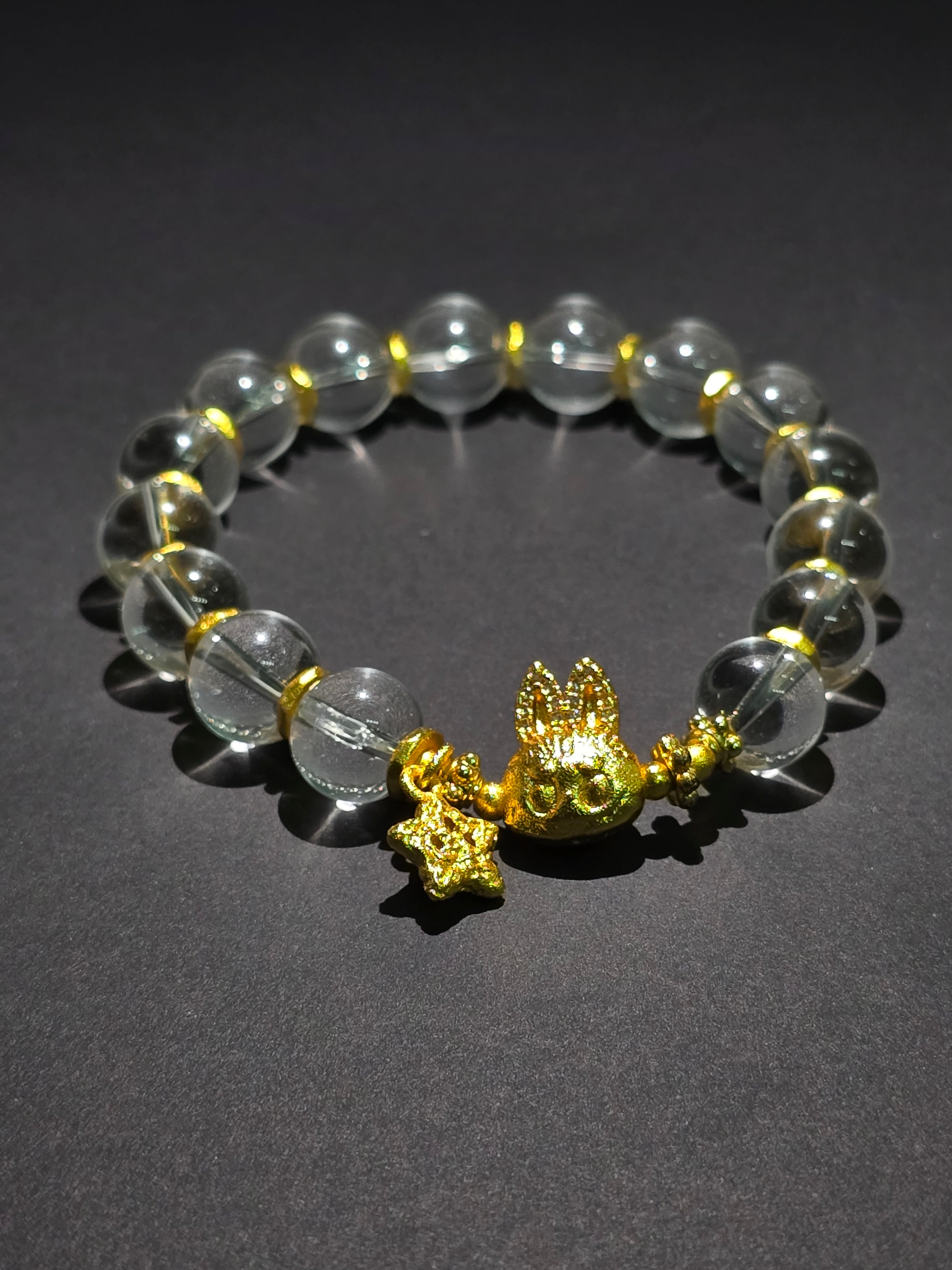 Labubu white crystal