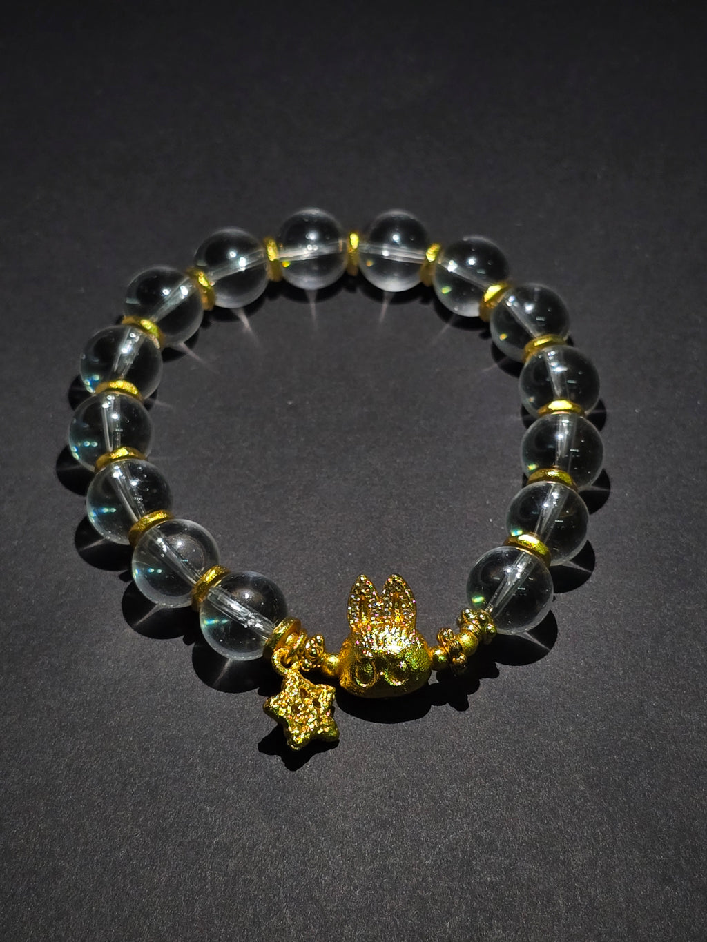 Labubu white crystal