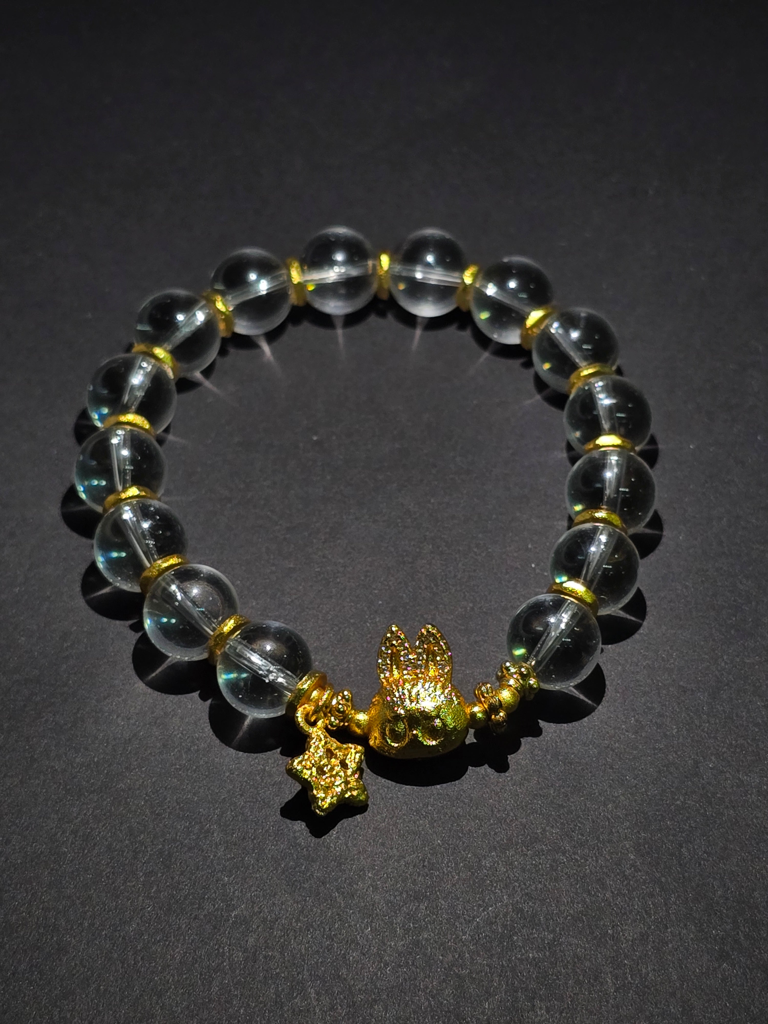 Labubu white crystal